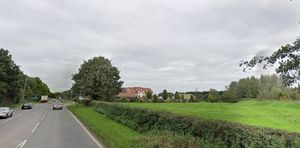 The care home would have been built of the A41 Newport Bypass. Photo: Google
