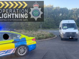 Supporting image for story: Disqualified M6 van driver arrested for immigration offences by Stafford Police