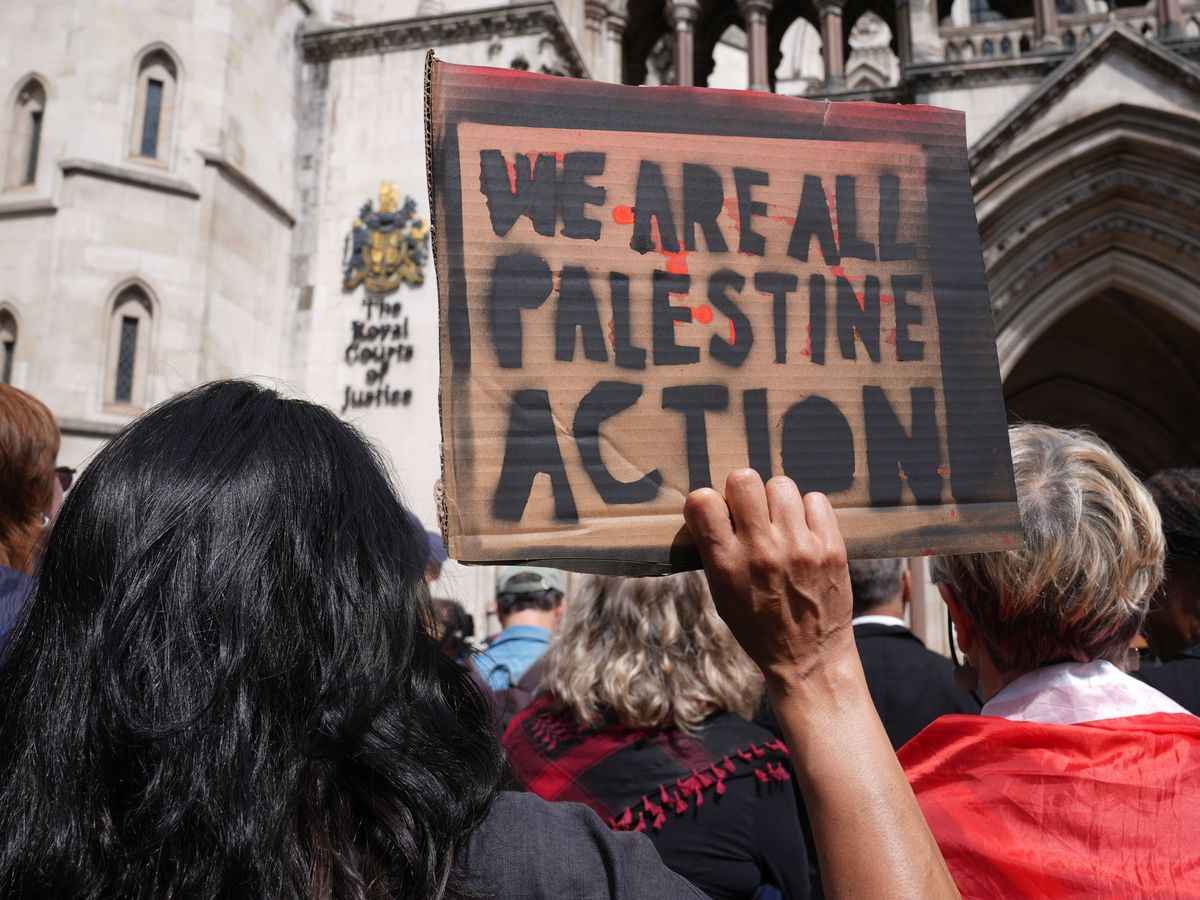 Palestine Action protesters arrested in Cardiff released on bail
