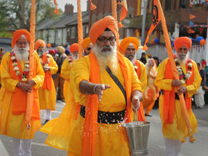 Supporting image for story: Thousands of people line the streets in Wolverhampton Vaisakhi celebrations - WITH video AND pictures
