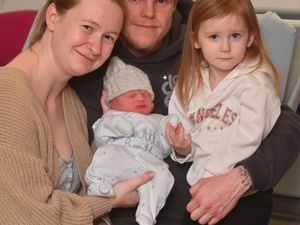 Supporting image for story: 'We feel really lucky' - Meet the cute bundles of joy that arrived on New Years day for Black Country families