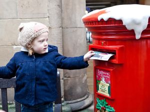 Supporting image for story: Santa's postbox has returned to Shrewsbury - but be quick so letters reach the North Pole in time