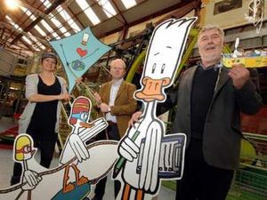 Supporting image for story: Chuck the Eco Duck comes to Ironbridge