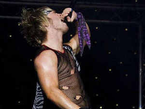 Supporting image for story: Bank clerk is ringing changes as wrestler