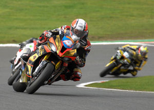 Michael Rutter got some much-needed time on his new BMW during the season finale. Picture: Dave Holland