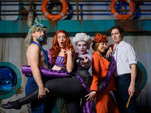 Supporting image for story: The cast of new musical Unfortunate go under the sea at Birmingham's Bear Grylls Adventure - in pictures