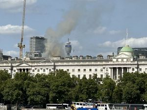 Supporting image for story: Public and priceless artworks safe as blaze rips through Somerset House roof