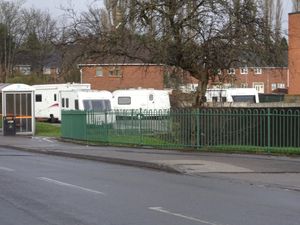 Supporting image for story: Travellers in Walsall being moved on after four months on same site