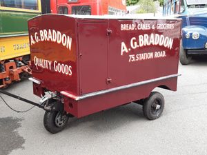 Supporting image for story: Museum team restore rare 1950s bread cart made in Wolverhampton
