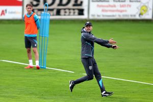 Ryan Mason giving instructions during West Brom's pre-season camp in Austria (Photo by Adam Fradgley/West Bromwich Albion FC via Getty Images)