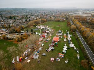 The Donnington Bonfire pictured in 2024. Photo: Jamie Ricketts