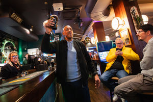 Aston Villa legend Dion Dublin joins football fans at Bar Home Lichfield