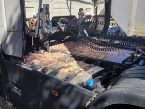 Supporting image for story: Lorry spills offal across M5 leaving lane closed and causing miles of queues