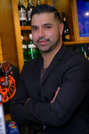Bobby Basran, director of The Leaping Pub company which runs the pub.