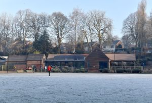 Frosty weather at Walsall Arboretum