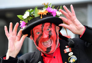 Ivor Phillips of The Ironmen morris dancers
