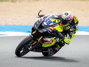 Supporting image for story: Podium finish is not quite enough for Newport race ace Tom Booth-Amos