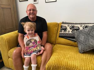 Supporting image for story: Shrewsbury author's first book inspired by three-year-old granddaughter