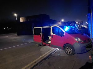 Seized van