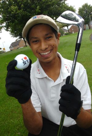 Back from a successful trip to the USA, aged 12