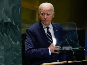 Supporting image for story: Biden says peace in Middle East and Ukraine still possible in final UN address