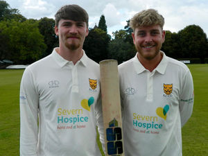 Supporting image for story: Charity bowled over by Shropshire cricketers