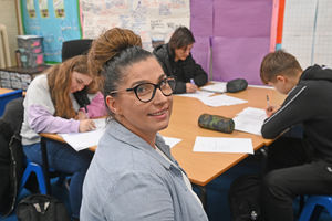 Elizabeth Kardynal said the Polish school was about helping youngsters learn more about their heritage and language