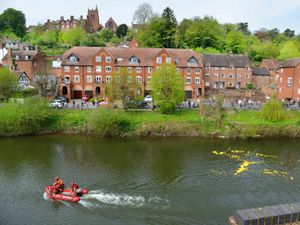 Last year's Bridgnorth Duck Race 