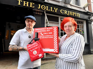 Supporting image for story: Big-hearted Stourbridge pub couple win award for fundraising only months after taking over