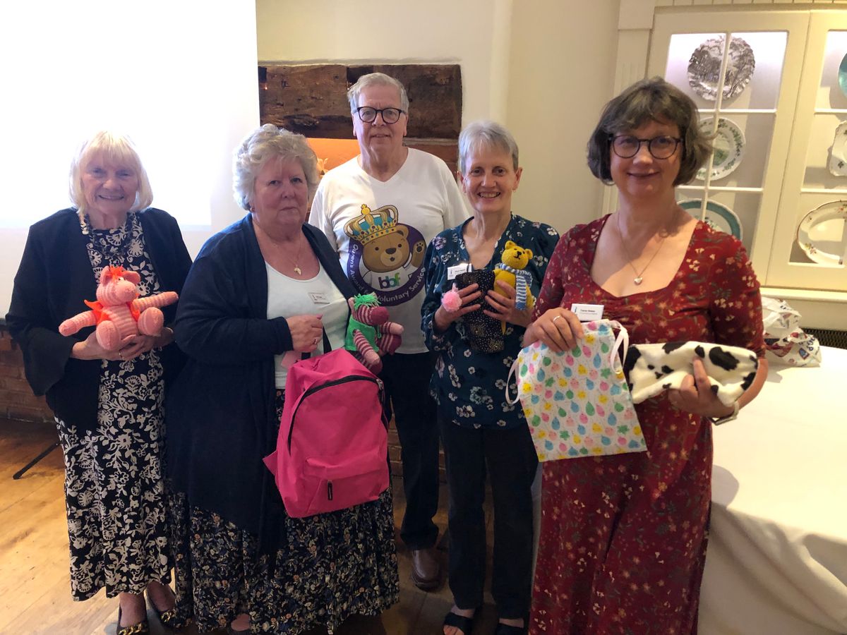 Soroptimists support Buddy Bag Foundation