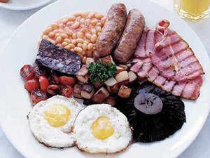 Supporting image for story: Breakfast on a shovel