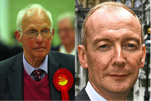 Walsall MP David Winnick (left) and Wolverhampton MP Pat McFadden