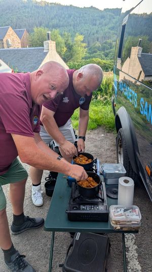 Gary & John keeping up morale