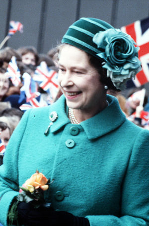The Queen's visit to Telford in 1981 Picture supplied by 91-year-old Winifred Holyhead, from Netherwood Residential Home, Shifnal, in 2006