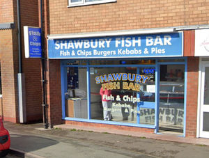 Shawbury Fish Bar. Photo: Google 
