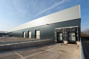 Hundreds of jobs could be heading to Telford after four huge new warehouse units on a landmark industrial site were completed.