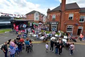 Black Country Radio stage at Stourbridge Carnival