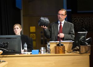 Sarah Coates and Ron Cook in Value Engineering 