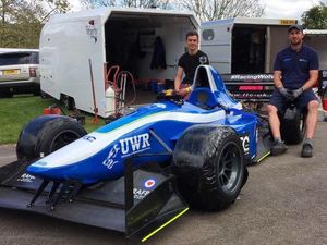 Supporting image for story: Telford students help with British Speed Hillclimb Championship bid