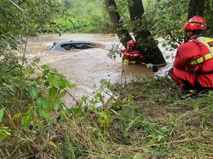 Supporting image for story: 'Don't drive through floods': Alerts in place in Shropshire as rain warning kicks in