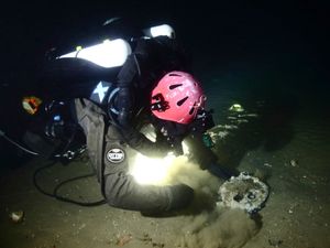 Supporting image for story: Wreck of French steamship that sank in 1856 discovered off New England coast