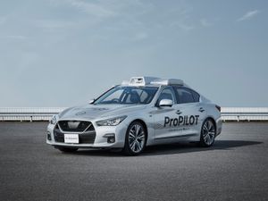 Supporting image for story: Nissan demonstrates next-generation collision avoidance technology