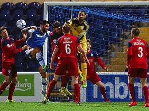 Supporting image for story: Liam Watson fuming over sloppy AFC Telford defending