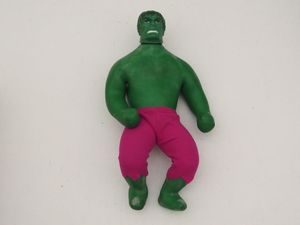 Supporting image for story: Rare Hulk stretch toy sells for thousands of pounds at auction