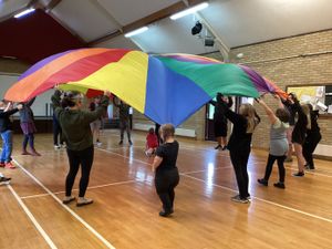 A Well Being session at Bettws Lifehouse