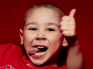 Supporting image for story: Zac tells the world: 'Guess what everyone I have no cancer'