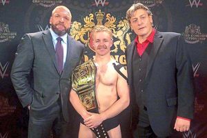 Supporting image for story: Black Country wrestler, 19, crowned UK champion