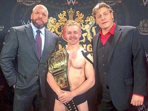 Supporting image for story: Black Country wrestler, 19, crowned UK champion