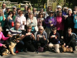 Supporting image for story: Staffordshire walking group raises money for charity