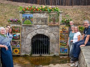 Supporting image for story: From pilgrimage to planting: Oswestry in Bloom team revives sacred site